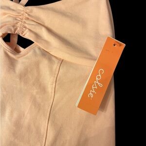 Colsie Light Coral Tank Top